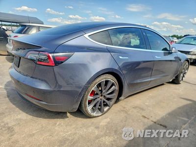 Trzecie zdjęcie samochodu z tyłu: 2020 TESLA MODEL 3 VIN:5YJ3E1EC3LF796210 - miniatura