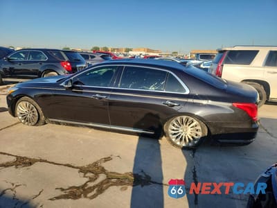Drugie zdjęcie samochodu z przodu: 2019 GENESIS G90 PREMIUM VIN:KMTF34JA0KU058672 - miniatura
