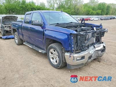 Czwarte zdjęcie samochodu z boku: 2014 CHEVROLET SILVERADO K1500 LT VIN:1GCVKREC5EZ136554 - miniatura