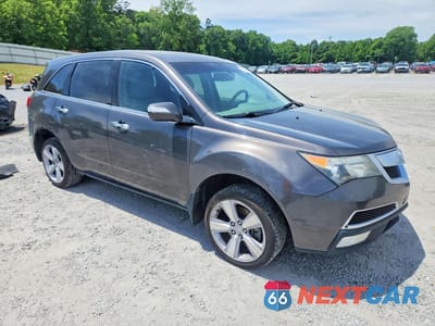 Czwarte zdjęcie samochodu z boku: 2012 ACURA MDX SH-AWD W VIN:2HNYD2H23CH543149 - miniatura