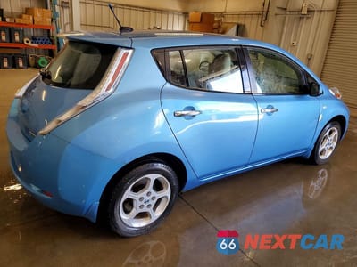 Trzecie zdjęcie samochodu z tyłu: 2012 NISSAN LEAF SV VIN:JN1AZ0CP5CT026604 - miniatura