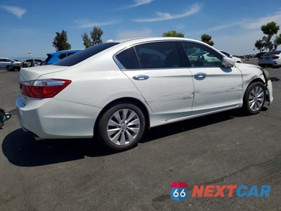 Trzecie zdjęcie samochodu z tyłu: 2015 HONDA ACCORD EXL VIN:1HGCR3F88FA015691 - miniatura