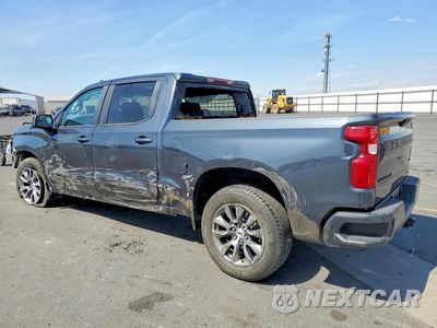Drugie zdjęcie samochodu z przodu: 2022 CHEVROLET SILVERADO LTD C1500 RST VIN:1GCPWDED7NZ104066 - miniatura