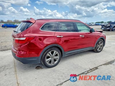 Trzecie zdjęcie samochodu z tyłu: 2014 HYUNDAI SANTA FE GLS VIN:KM8SR4HF9EU081283 - miniatura
