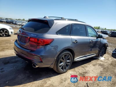 Trzecie zdjęcie samochodu z tyłu: 2020 ACURA MDX A-SPEC VIN:5J8YD4H00LL024161 - miniatura
