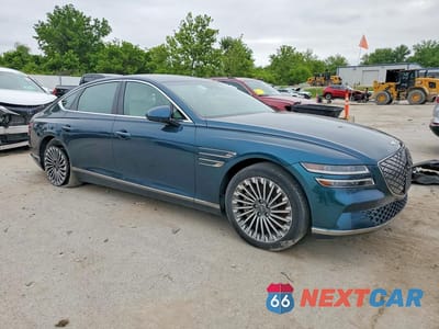 Czwarte zdjęcie samochodu z boku: 2023 GENESIS ELECTRIFIED G80 BASE VIN:KMTGE4S16PU005818 - miniatura