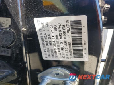 Zdjęcie 12 z 12 samochodu: 2010 ACURA TSX VIN:JH4CU2F69AC014874 - miniatura