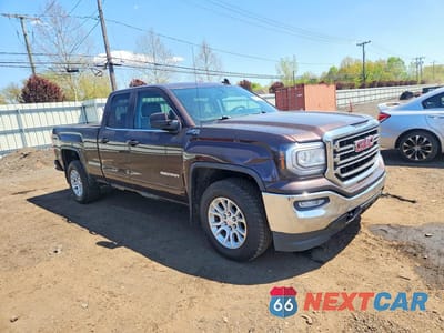 Czwarte zdjęcie samochodu z boku: 2016 GMC SIERRA K1500 SLE VIN:1GTV2MEC5GZ206205 - miniatura