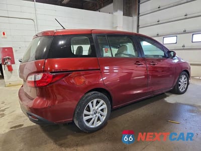 Trzecie zdjęcie samochodu z tyłu: 2012 MAZDA 5 VIN:JM1CW2BL8C0109101 - miniatura