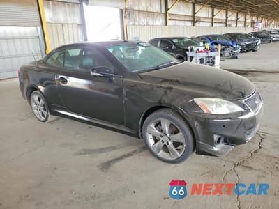 Czwarte zdjęcie samochodu z boku: 2010 LEXUS IS 250 VIN:JTHFF2C29A2504536 - miniatura