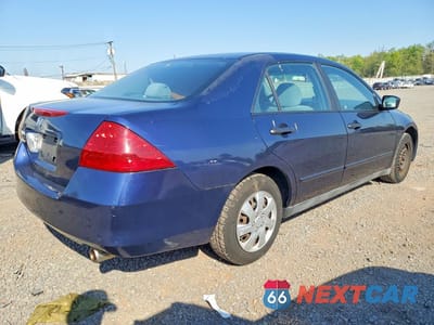 Trzecie zdjęcie samochodu z tyłu: 2006 HONDA ACCORD VALUE VIN:1HGCM56126A033407 - miniatura