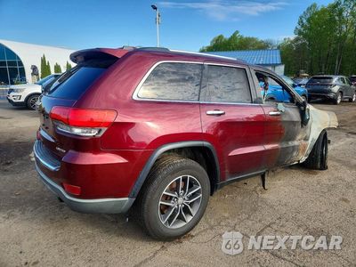 Trzecie zdjęcie samochodu z tyłu: 2017 JEEP GRAND CHEROKEE LIMITED VIN:1C4RJFBG6HC680028 - miniatura