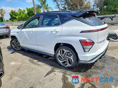 Drugie zdjęcie samochodu z przodu: 2024 HYUNDAI KONA N LINE VIN:KM8HA3A32RU058462 - miniatura
