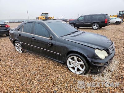 Czwarte zdjęcie samochodu z boku: 2007 MERCEDES-BENZ C 230 VIN:WDBRF52H37F912245 - miniatura