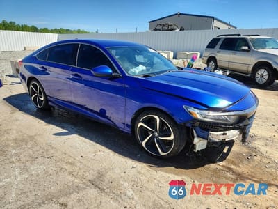 Czwarte zdjęcie samochodu z boku: 2019 HONDA ACCORD SPORT VIN:1HGCV1F36KA015543 - miniatura