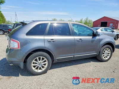 Trzecie zdjęcie samochodu z tyłu: 2010 FORD EDGE SEL VIN:2FMDK4JC6ABB75506 - miniatura