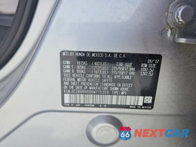 Zdjęcie 13 z 13 samochodu: 2017 HONDA HR-V EX VIN:3CZRU5H55HM715304 - miniatura