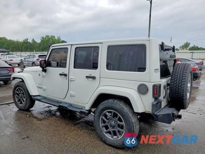 Drugie zdjęcie samochodu z przodu: 2014 JEEP WRANGLER UNLIMITED SAHARA VIN:1C4BJWEG5EL146902 - miniatura