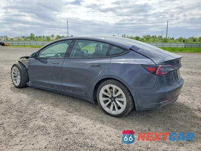 Drugie zdjęcie samochodu z przodu: 2022 TESLA MODEL 3 VIN:5YJ3E1EB5NF349016 - miniatura