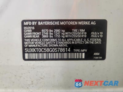Zdjęcie 13 z 13 samochodu: 2016 BMW X5 XDR40E VIN:5UXKT0C58G0S78614 - miniatura