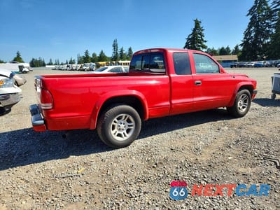 Trzecie zdjęcie samochodu z tyłu: 2004 DODGE DAKOTA SPORT VIN:1D7GL32N24S708735 - miniatura