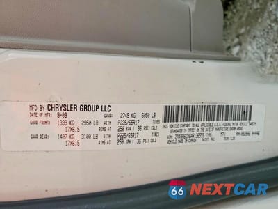 Zdjęcie 13 z 13 samochodu: 2010 CHRYSLER TOWN & COUNTRY LIMITED VIN:2A4RR6DX6AR136559 - miniatura
