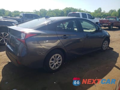 Trzecie zdjęcie samochodu z tyłu: 2021 TOYOTA PRIUS LE VIN:JTDKAMFU7M3138968 - miniatura