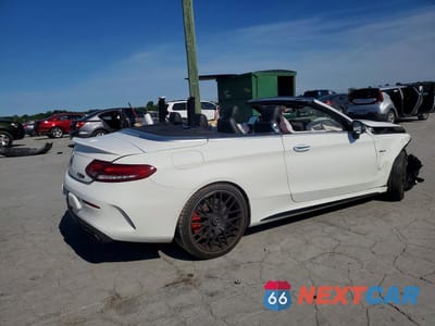 Trzecie zdjęcie samochodu z tyłu: 2018 MERCEDES-BENZ C 63 AMG-S VIN:WDDWK8HB6JF621319 - miniatura