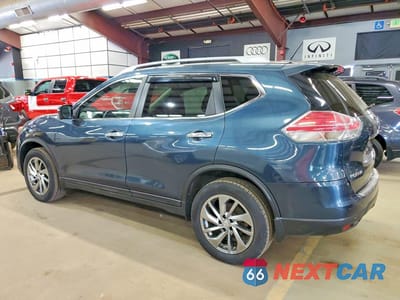 Drugie zdjęcie samochodu z przodu: 2014 NISSAN ROGUE SL VIN:5N1AT2MV4EC864760 - miniatura