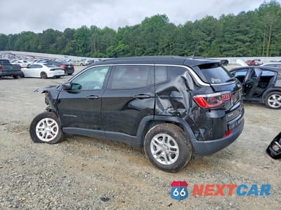 Drugie zdjęcie samochodu z przodu: 2021 JEEP COMPASS SPORT VIN:3C4NJDAB5MT527275 - miniatura