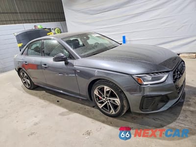 Czwarte zdjęcie samochodu z boku: 2023 AUDI A4 PREMIUM PLUS 45 VIN:WAUEAAF45PN021875 - miniatura