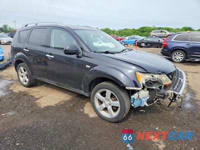 Czwarte zdjęcie samochodu z boku: 2007 MITSUBISHI OUTLANDER XLS VIN:JA4MT41X67Z008566 - miniatura