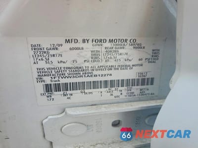 Zdjęcie 13 z 13 samochodu: 2010 FORD F350 SUPER DUTY VIN:1FTWW3DR1AEB12278 - miniatura