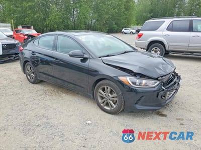 Czwarte zdjęcie samochodu z boku: 2018 HYUNDAI ELANTRA SEL VIN:5NPD84LF9JH286971 - miniatura