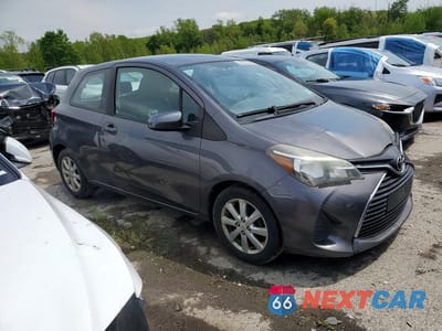 Czwarte zdjęcie samochodu z boku: 2016 TOYOTA YARIS 3-DOOR LE VIN:VNKJTUD39GA060619 - miniatura