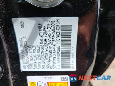 Zdjęcie 13 z 13 samochodu: 2024 ACURA INTEGRA A-SPEC TECH VIN:19UDE4H65RA028288 - miniatura