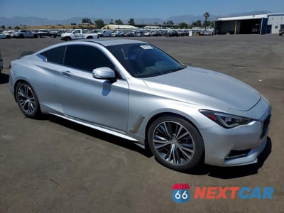 Czwarte zdjęcie samochodu z boku: 2018 INFINITI Q60 3.0T LUXE VIN:JN1EV7EK9JM340268 - miniatura