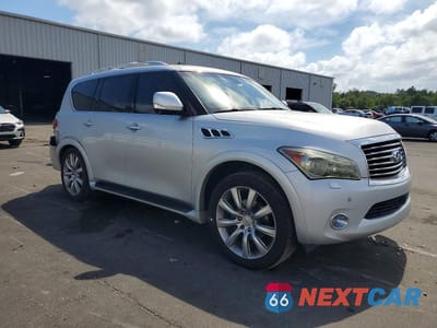 Czwarte zdjęcie samochodu z boku: 2012 INFINITI QX56 BASE VIN:JN8AZ2ND7C9716576 - miniatura