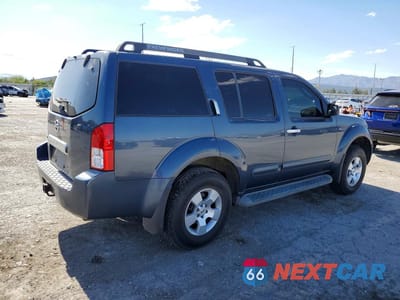 Trzecie zdjęcie samochodu z tyłu: 2007 NISSAN PATHFINDER S VIN:5N1AR18U67C644713 - miniatura