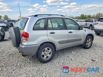 Trzecie zdjęcie samochodu z tyłu: 2002 TOYOTA RAV4 BASE VIN:JTEHH20V226031779 - miniatura