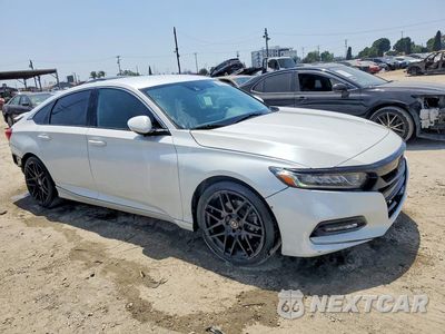 Czwarte zdjęcie samochodu z boku: 2020 HONDA ACCORD SPORT VIN:1HGCV1F33LA009183 - miniatura