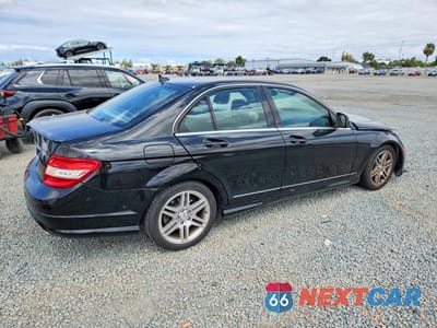 Trzecie zdjęcie samochodu z tyłu: 2009 MERCEDES-BENZ C 350 VIN:WDDGF56X79R043781 - miniatura