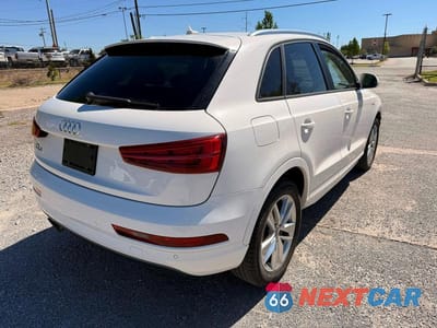 Czwarte zdjęcie samochodu z boku: 2018 AUDI Q3 PREMIUM VIN:WA1BCCFS2JR018632 - miniatura