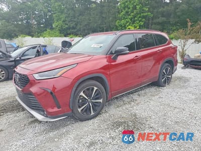 2022 TOYOTA HIGHLANDER XSE 5TDLZRAH2NS131155 - główne zdjęcie licytacji z USA - miniatura