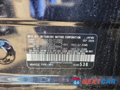 Zdjęcie 13 z 13 samochodu: 2026 MITSUBISHI ECLIPSE CROSS SE VIN:JA4ATWAA8TZ005320 - miniatura