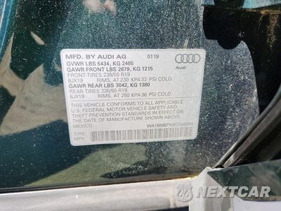 Zdjęcie 13 z 13 samochodu: 2019 AUDI Q5 PREMIUM PLUS VIN:WA1BNBFY0K2045654 - miniatura