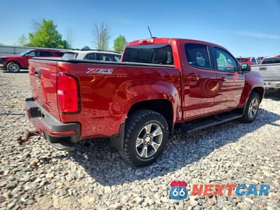 Trzecie zdjęcie samochodu z tyłu: 2015 CHEVROLET COLORADO Z71 VIN:1GCGTCE36F1161384 - miniatura