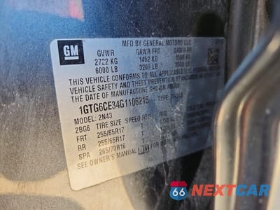 Zdjęcie 12 z 12 samochodu: 2016 GMC CANYON SLE VIN:1GTG6CE34G1106215 - miniatura