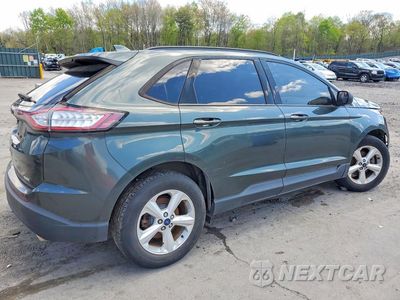 Trzecie zdjęcie samochodu z tyłu: 2015 FORD EDGE SE VIN:2FMTK3G91FBC40822 - miniatura