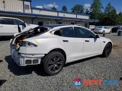 Trzecie zdjęcie samochodu z tyłu: 2021 TESLA MODEL S VIN:5YJSA1E50MF440212 - miniatura